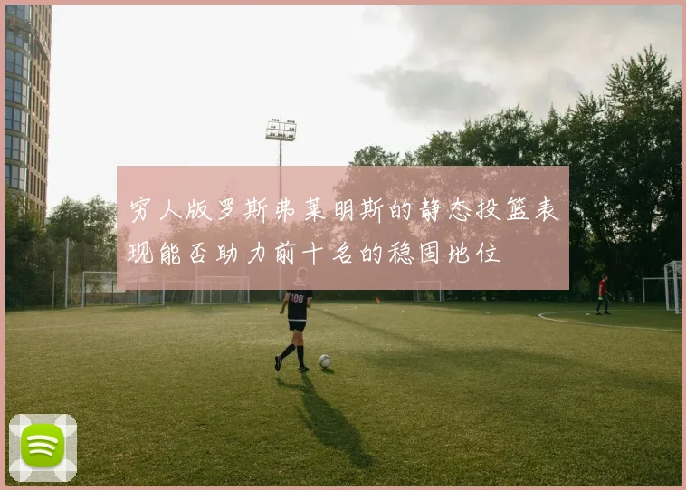 穷人版罗斯弗莱明斯的静态投篮表现能否助力前十名的稳固地位